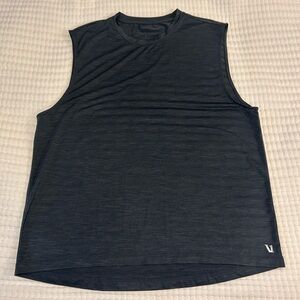 Vuori Men's Charcoal Sleeveless Tank Top size xl